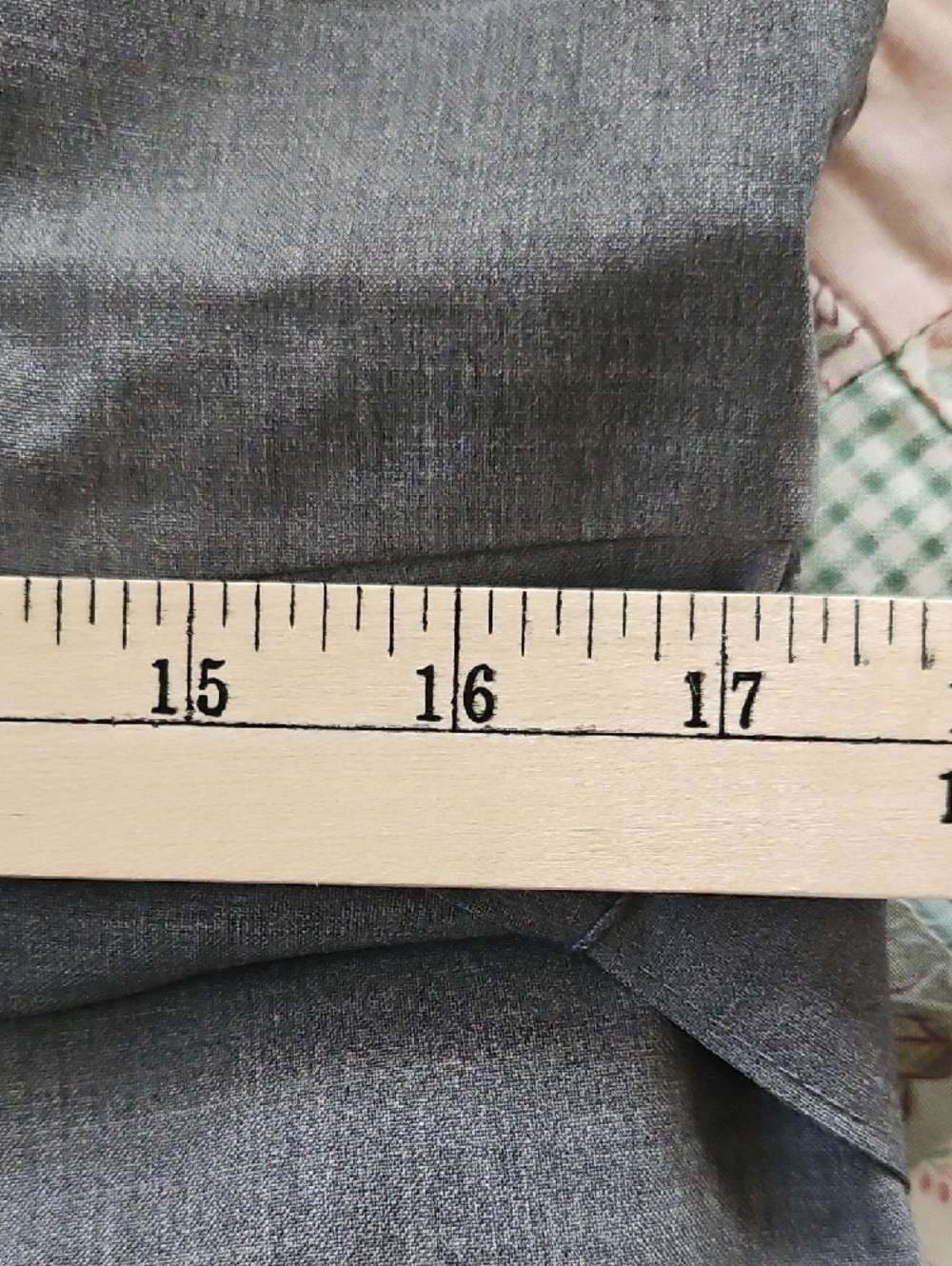 Lands' End Washable Wool Short Sleeve Vneck Sheath Dress- Size 10P - Picture 4 of 12